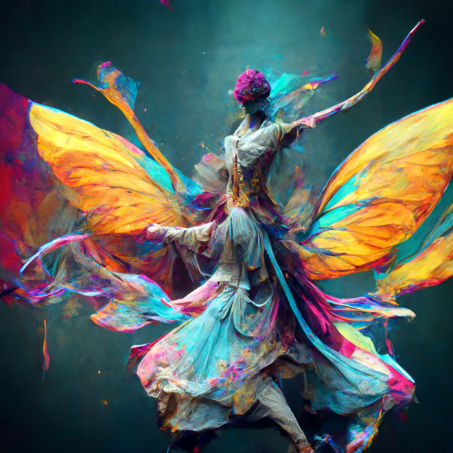 psychedelic faerie dance