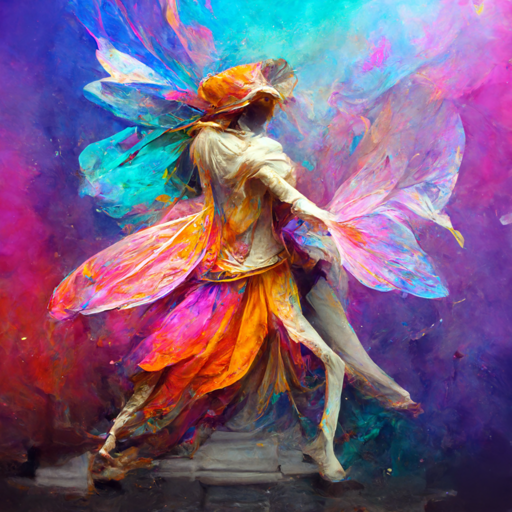psychedelic faerie dance