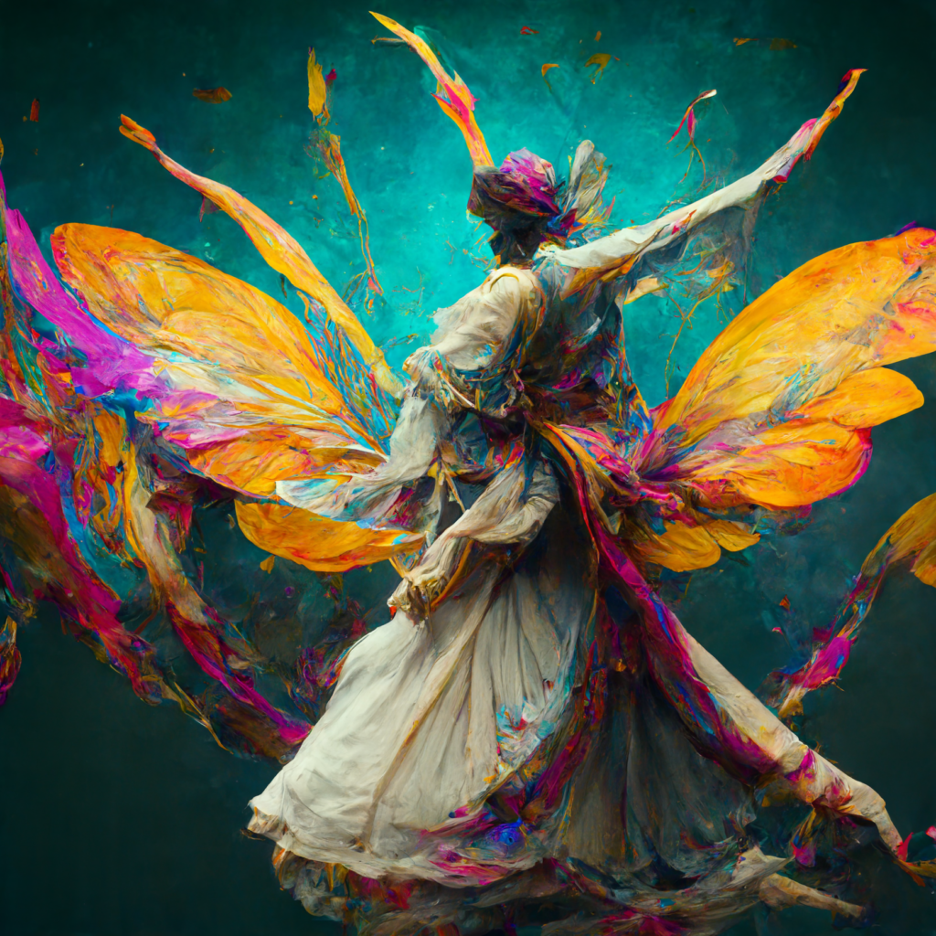 psychedelic faerie dance