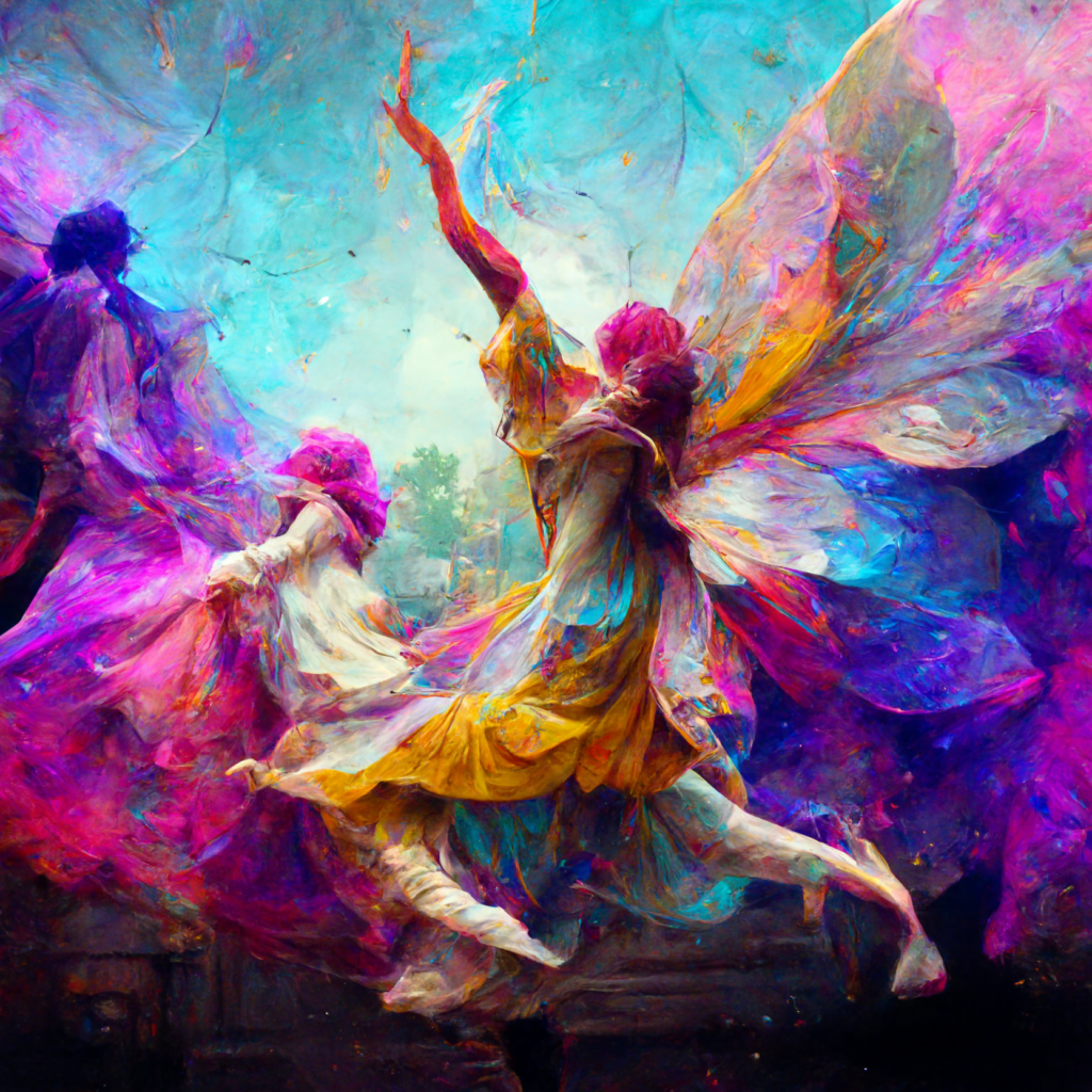 psychedelic faerie dance