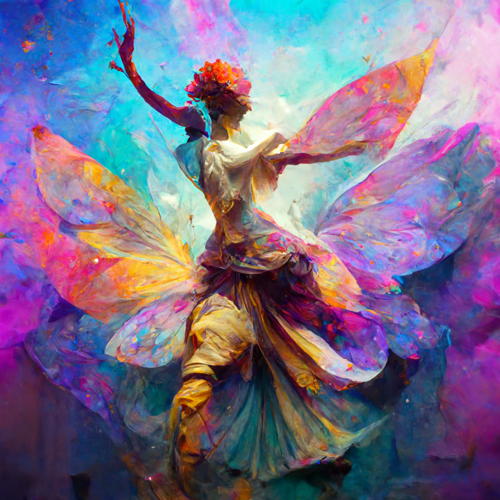 psychedelic faerie dance