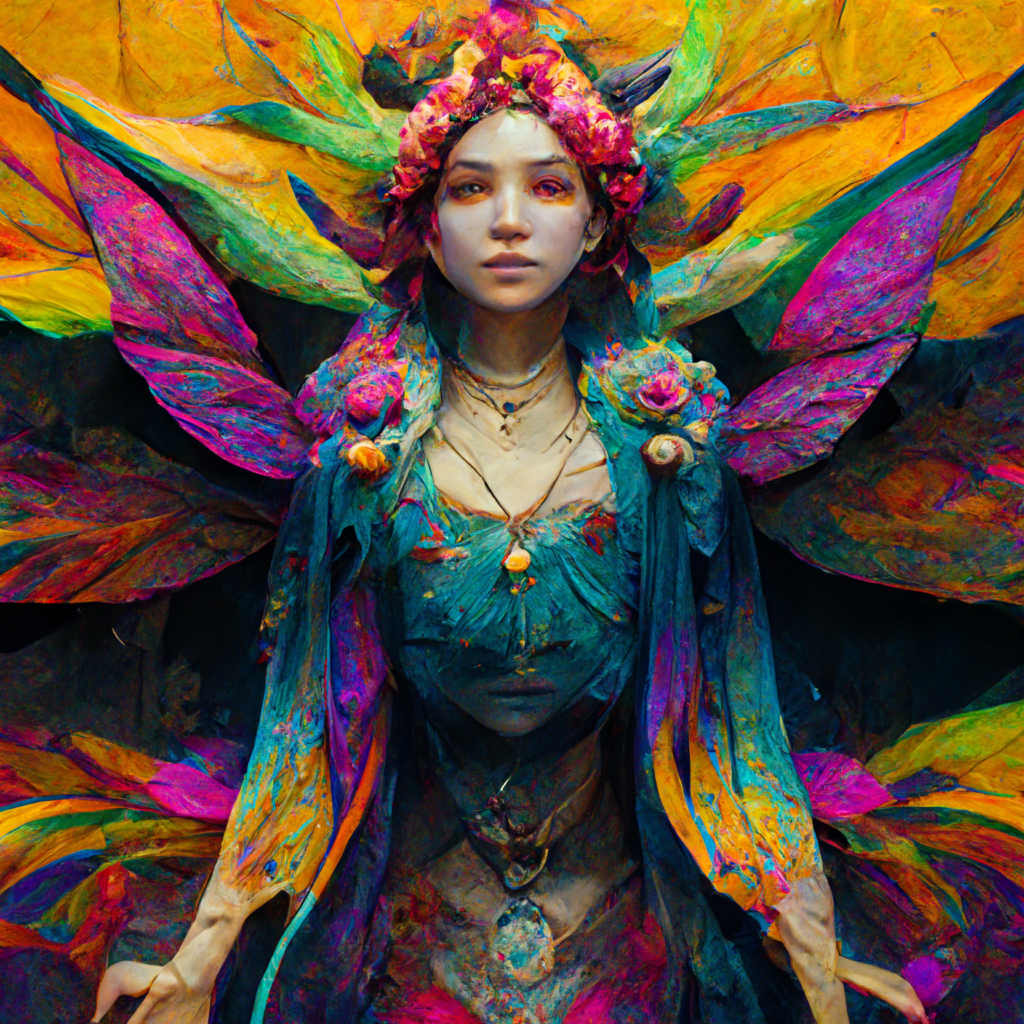 psychedelic faerie