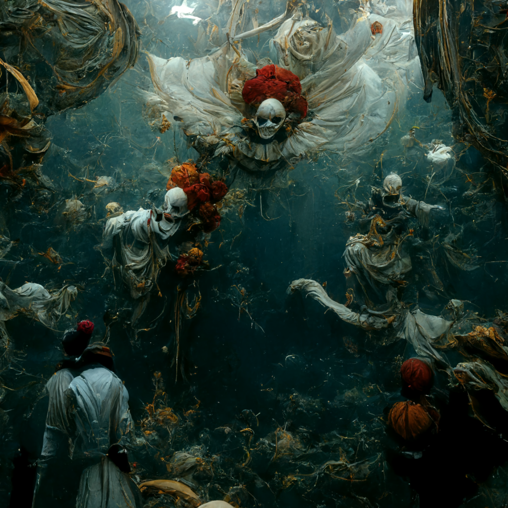 underwater clowns angels war