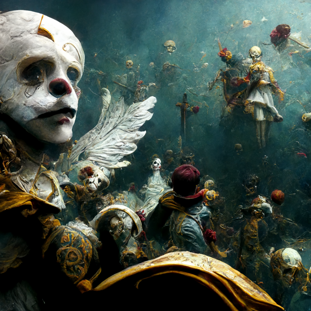 underwater clowns angels war